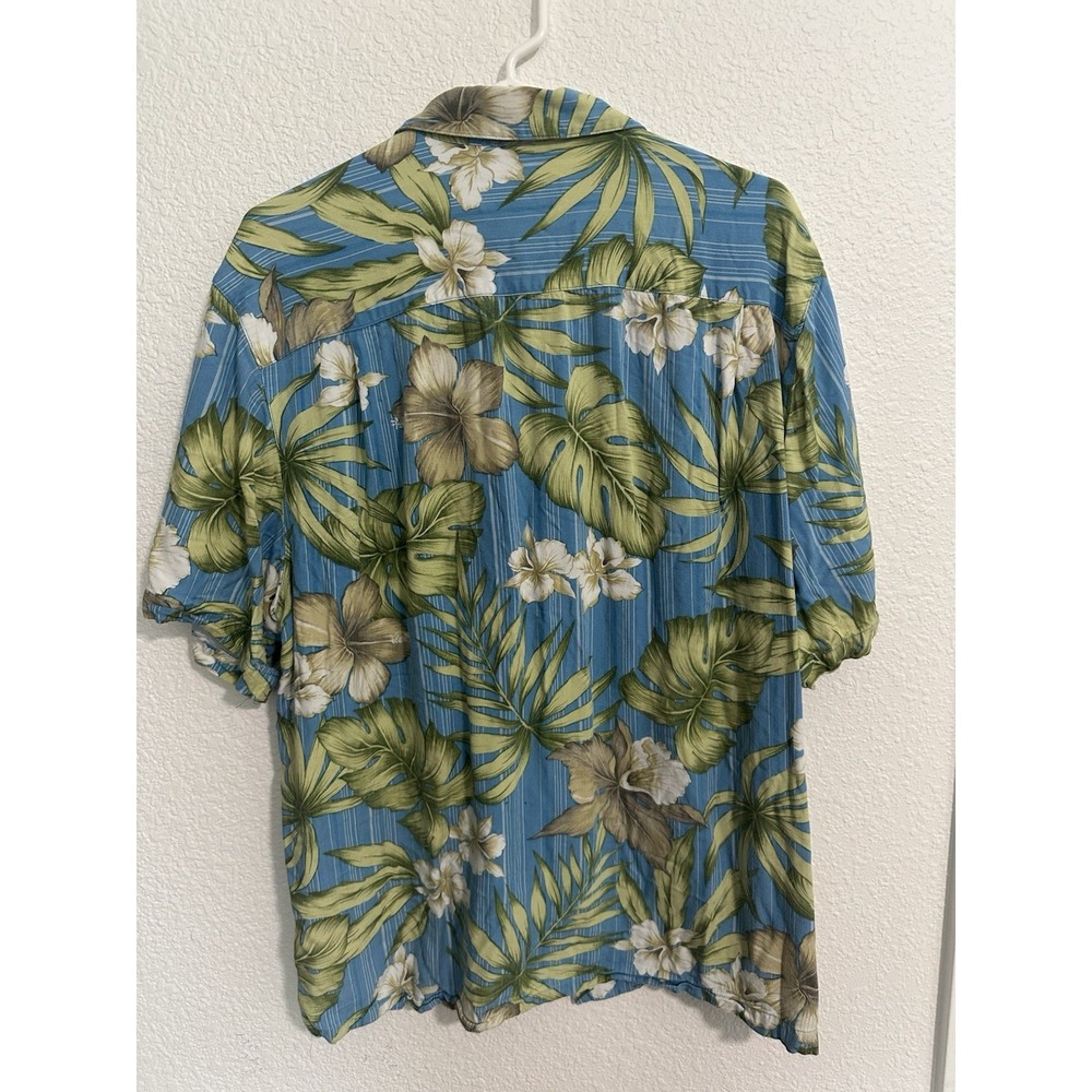 Vintage Carribean Joe Button Up Shirt Men's L Beach, Vacation, Resort Wear - Picture 4 of 4